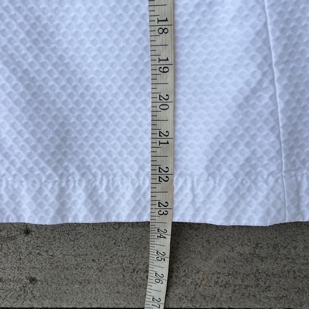 Lilly Pulitzer Larina White Pique Cotton Top Size 4 - Picture 12 of 15